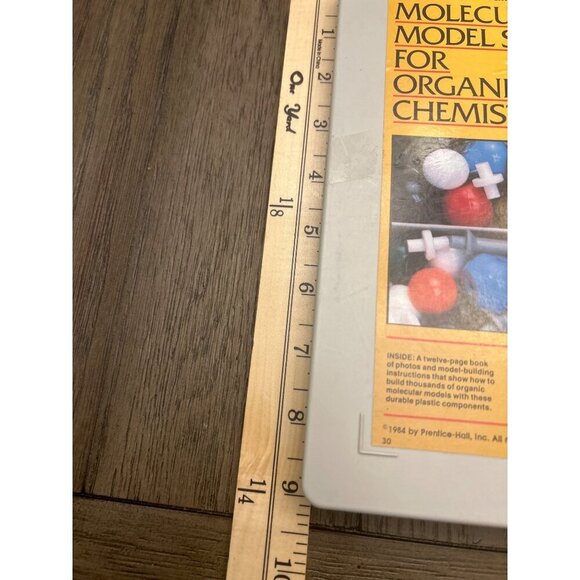 Vintage Prentice Hall Molecular Model Set Organic Chemistry Molymod 1984 no book - Picture 3 of 6